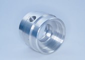 Folded and welded aluminium enclosure fabricated at Pressform Engineering, Perth