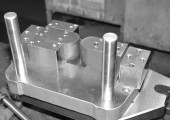Press tool being machined in Pressform's tool room